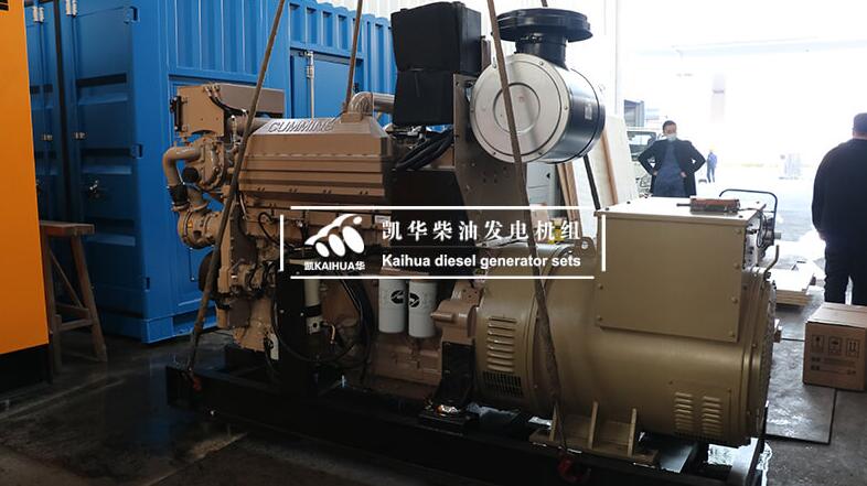 1 Set Marine Diesel Gen-set has been sent to Singapore successfully